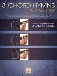 3-Chord Hymns for Guitar Guitar and Fretted sheet music cover